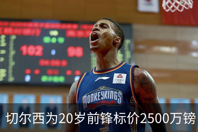 切尔西为20岁前锋标价2500万镑，引进时仅花600万